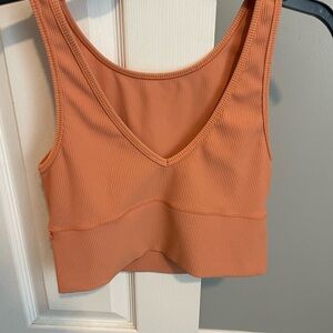 Lululemon Orange Pivot Tank Top